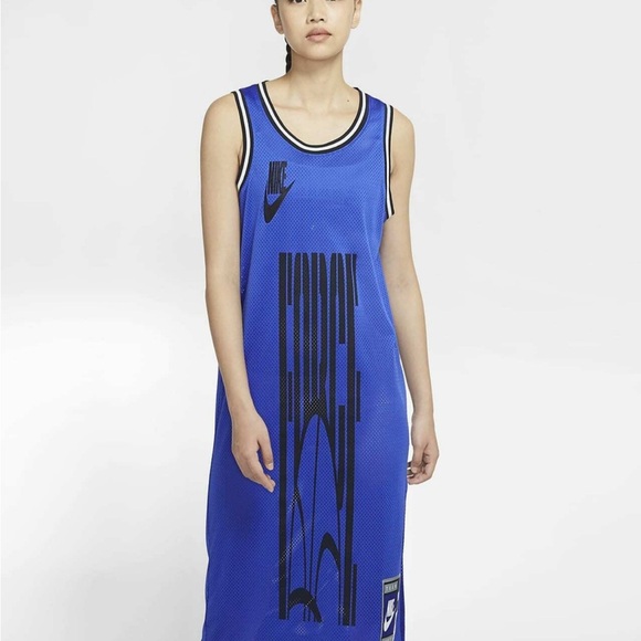 XS Nike Sportwear Equality BLM Sister Hood Mesh Jersey Dress NWOT - Picture 1 of 7